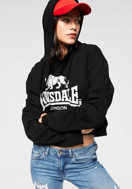 Lonsdale Kapuzensweatshirt Crop Top ROXETH günstig online kaufen