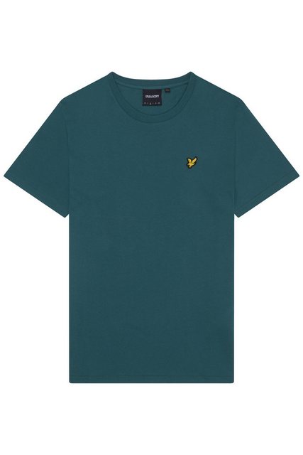 Lyle & Scott T-Shirt Aus 100% Baumwolle Gerader Schnitt günstig online kaufen