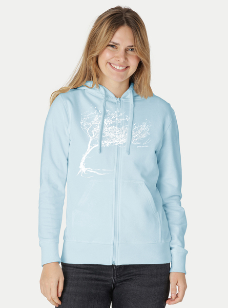 Bio Damen-zip-hoodie Windy Tree günstig online kaufen