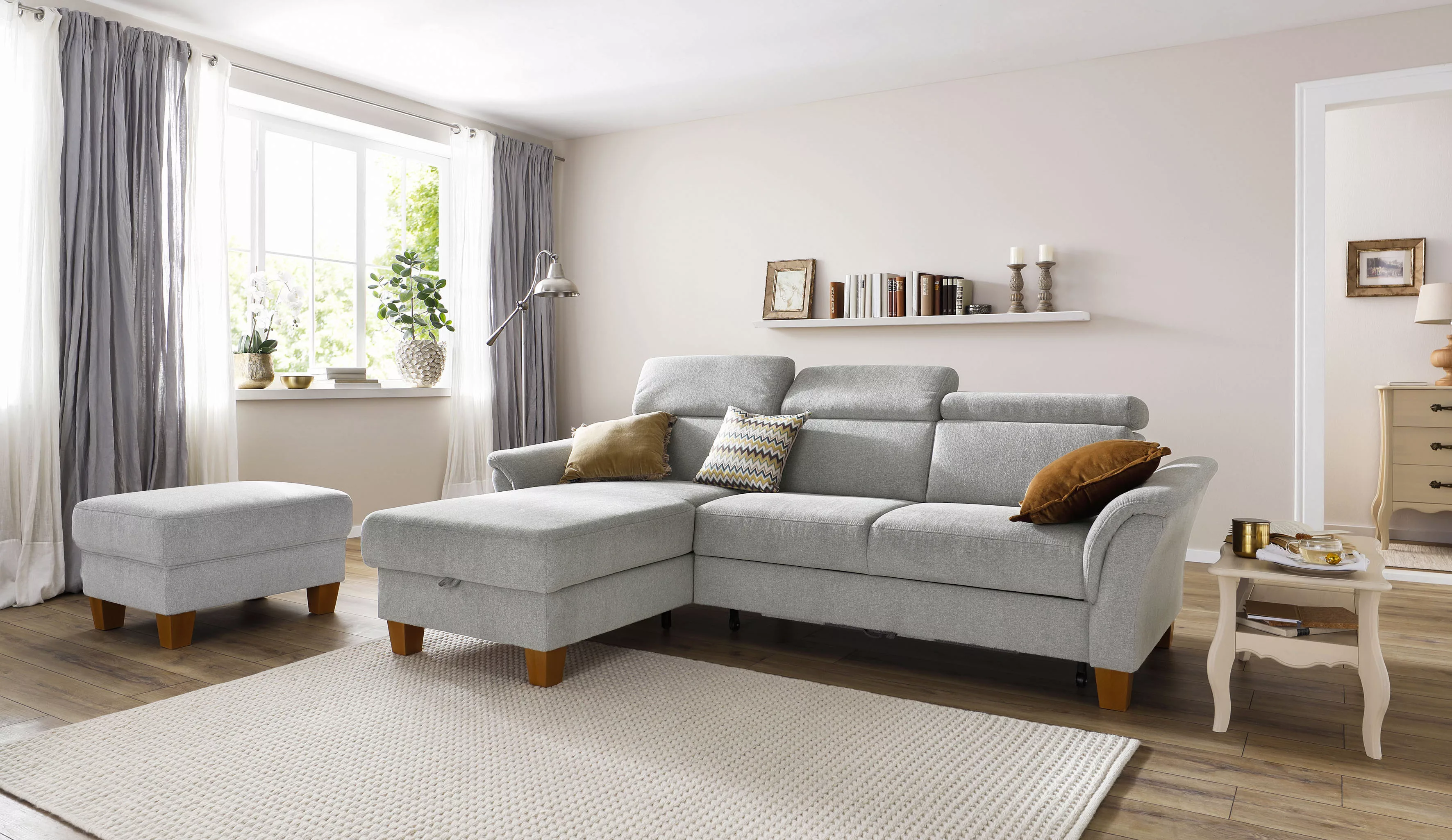 Home affaire Ecksofa "Conville L-Form" günstig online kaufen