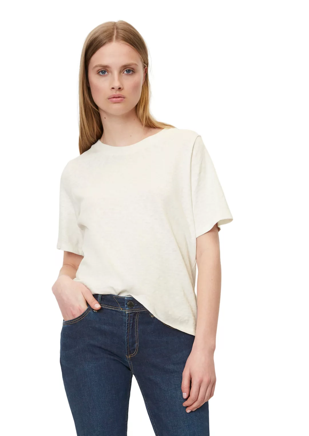 Marc O'Polo DENIM T-Shirt im cleanen Basic-Look günstig online kaufen