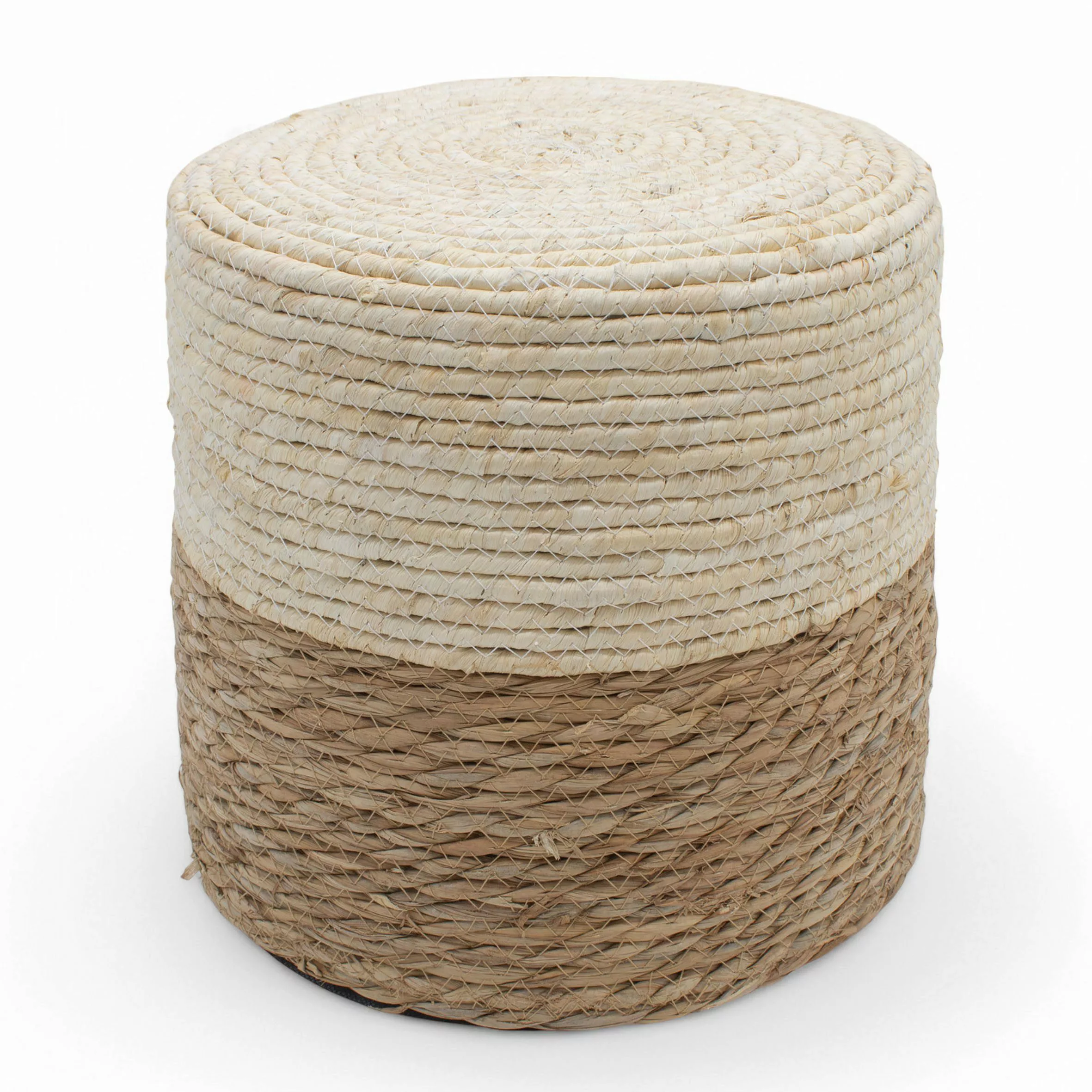 Spetebo Sitzhocker Seegras - 30 cm günstig online kaufen