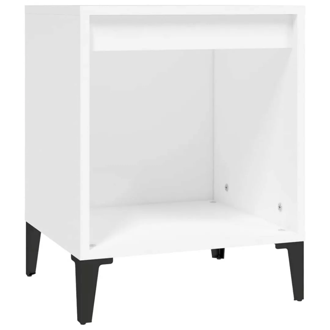 Vidaxl Nachttisch Weiß 80x40x43 Cm günstig online kaufen