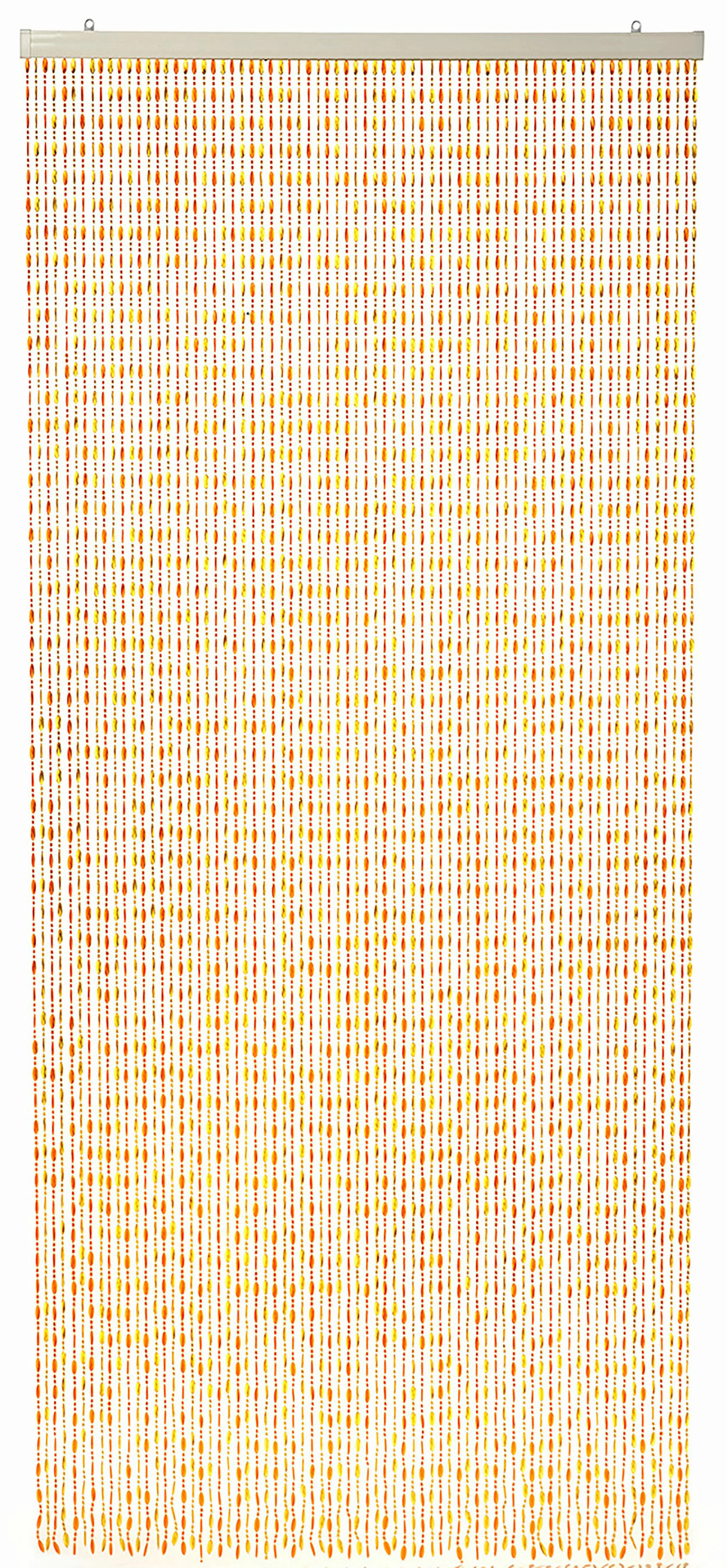 Kobolo Türvorhang Dekovorhang ORANGE Kunststoff orange günstig online kaufen