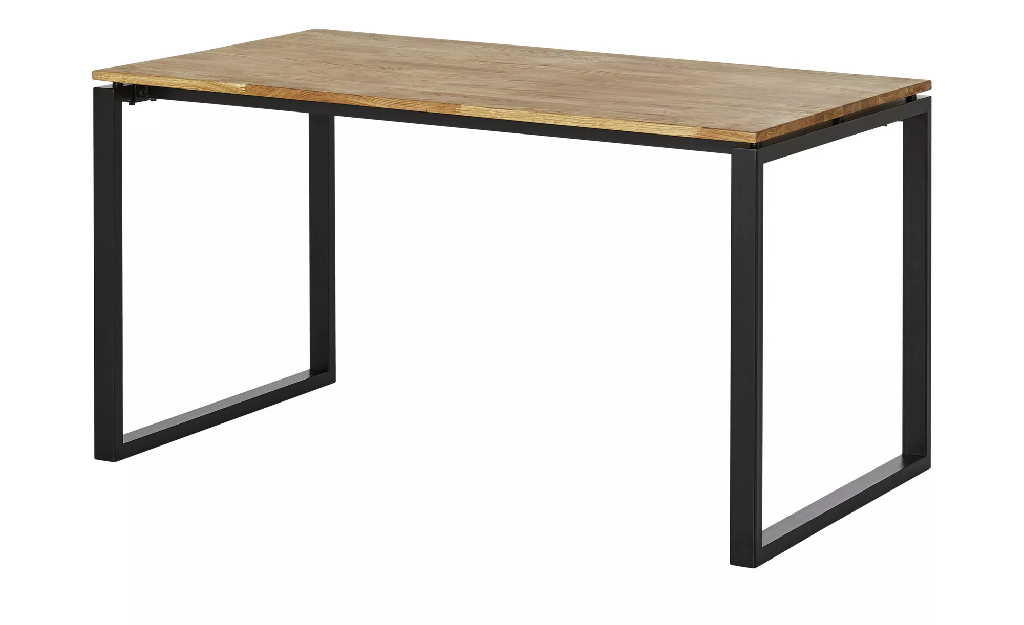 Schreibtisch  Black Line ¦ holzfarben ¦ Maße (cm): B: 80 H: 76 T: 80 Tische günstig online kaufen