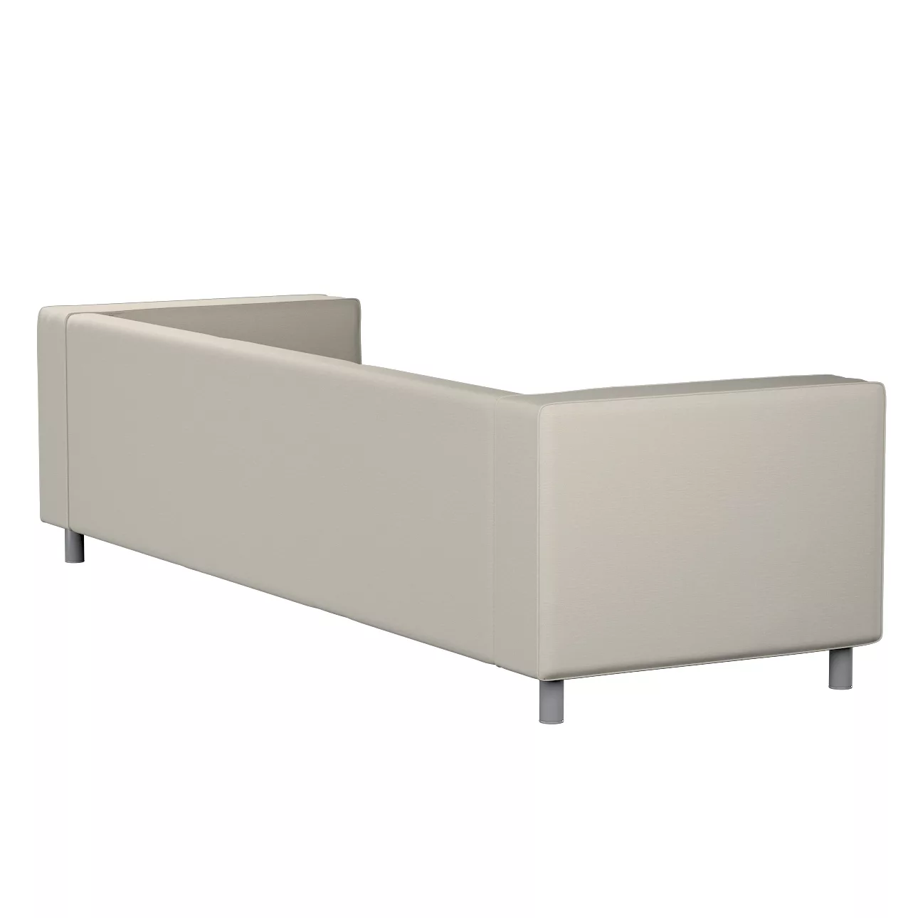 Bezug für Klippan 4-Sitzer Sofa, hellbeige, Bezug für Klippan 4-Sitzer, Liv günstig online kaufen