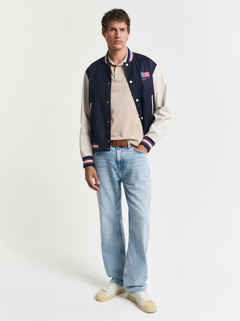 Gant Shield Piqué Poloshirt Sand - Größe 4XL günstig online kaufen