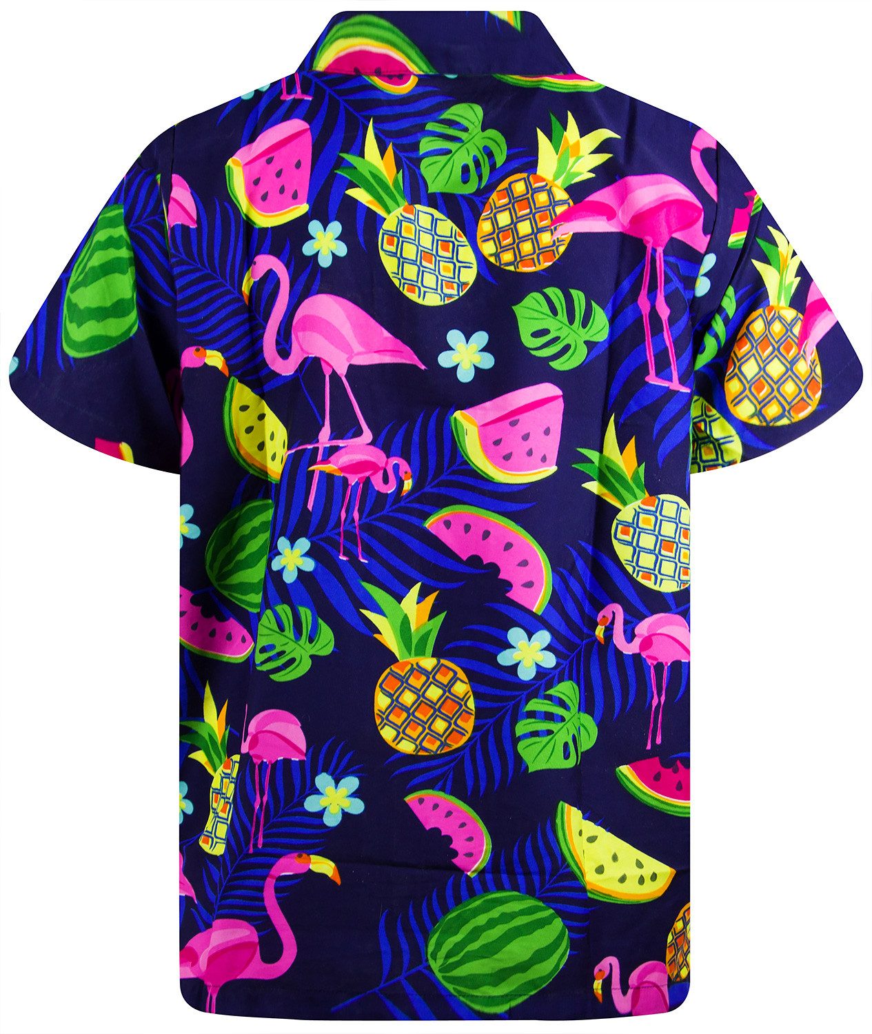 King Kameha Hawaiihemd Flamingo Melone Übergrößen günstig online kaufen