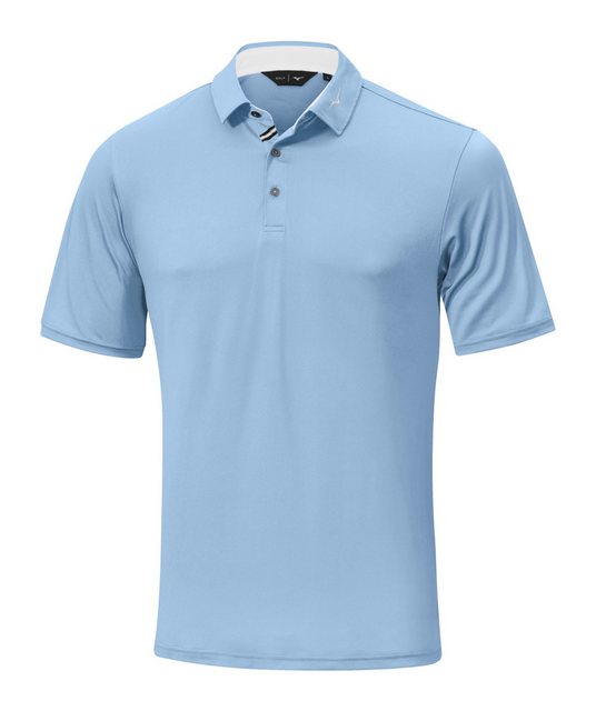 Mizuno Poloshirt Mizuno Golf Polo Move Tech Quick Dry Hellblau Herren L günstig online kaufen