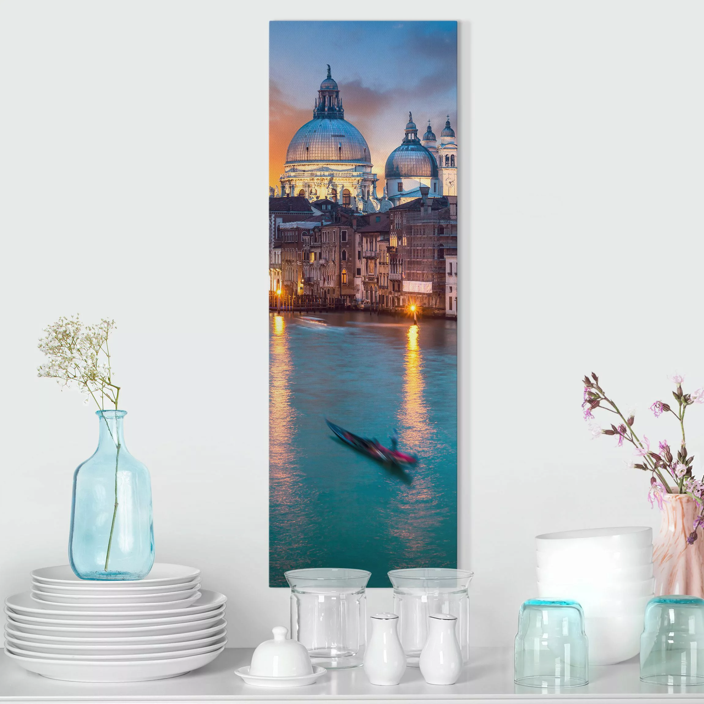 Leinwandbild Sunset in Venice günstig online kaufen