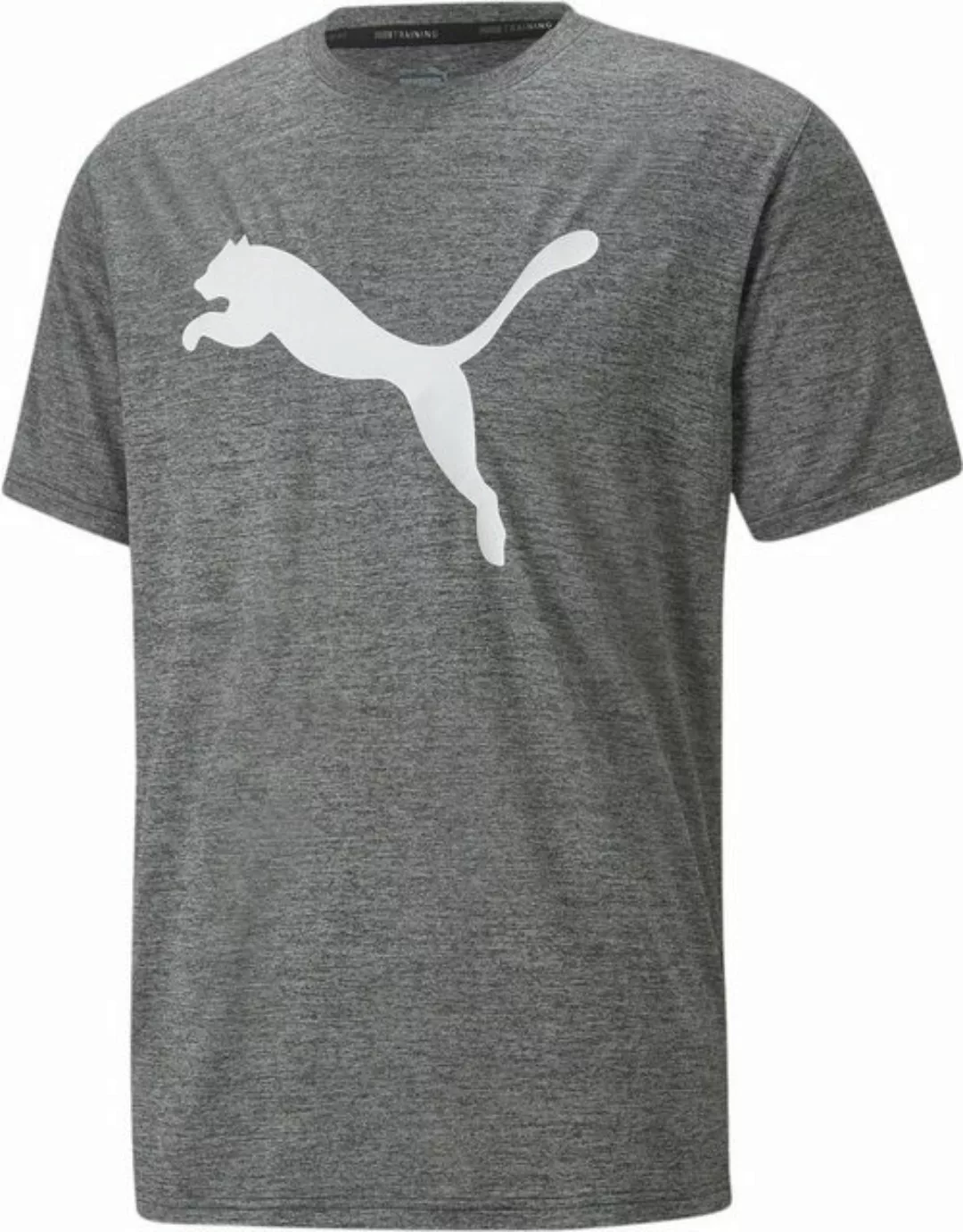 PUMA Kurzarmshirt TRAIN FAV HEATHER CAT TEE PUMA BLACK HEATHER günstig online kaufen