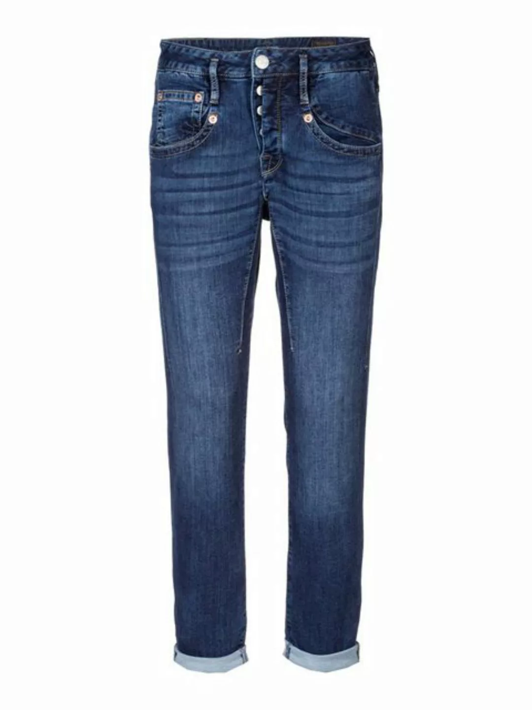 Herrlicher Stretch-Jeans HERRLICHER SHYRA Cropped Jogg Denim restless night günstig online kaufen