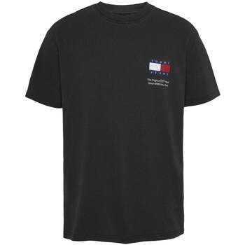 Tommy Jeans  T-Shirts & Poloshirts Back Graphic T-Shirt Black Faded günstig online kaufen