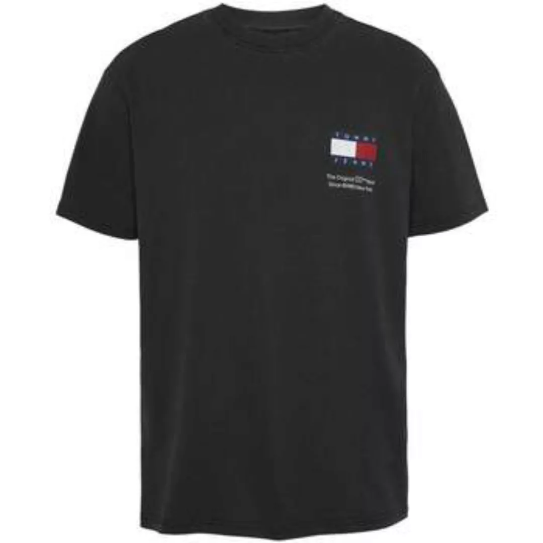 Tommy Jeans  T-Shirts & Poloshirts Back Graphic T-Shirt Black Faded günstig online kaufen