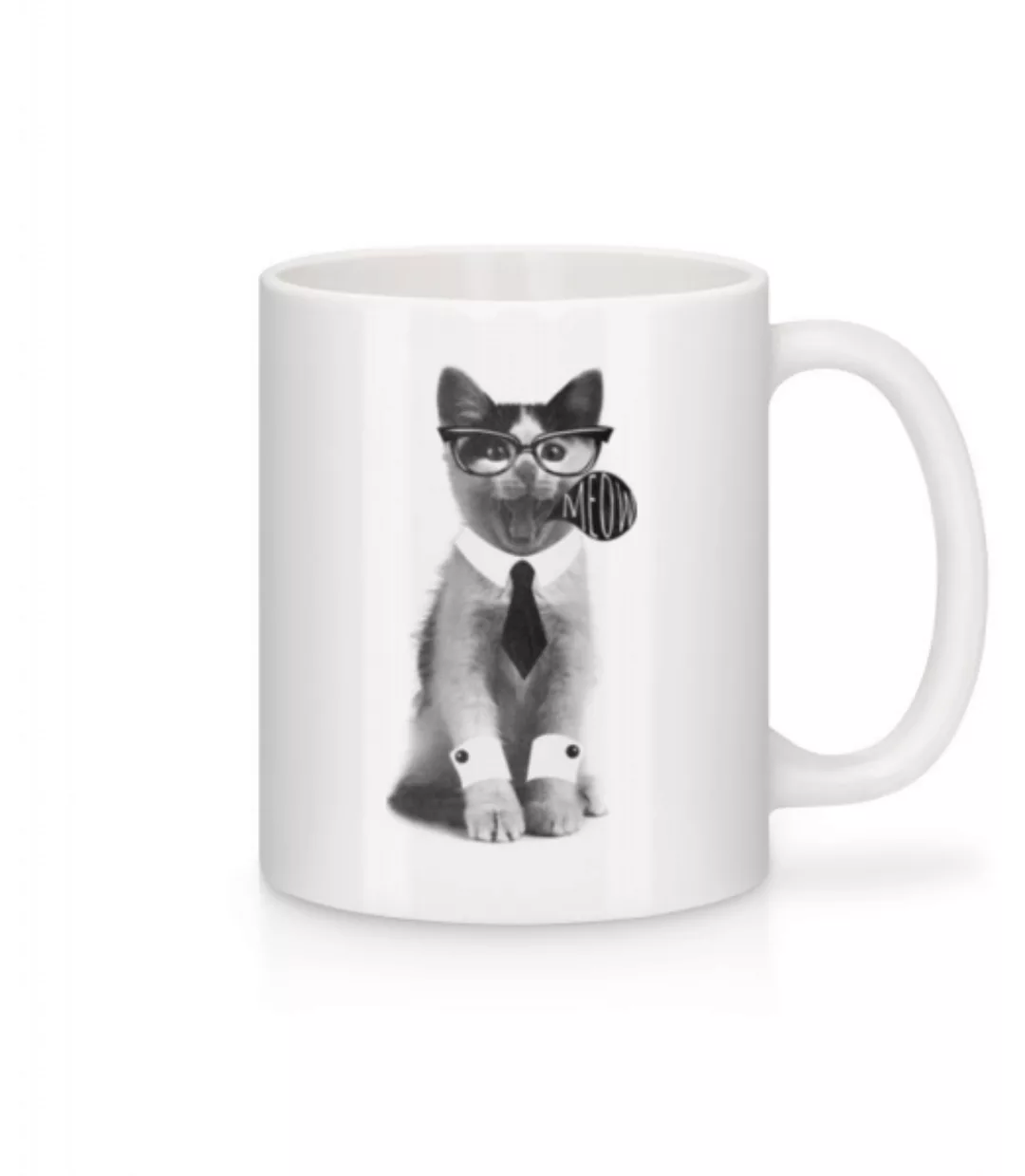 Hipster Katze · Tasse günstig online kaufen