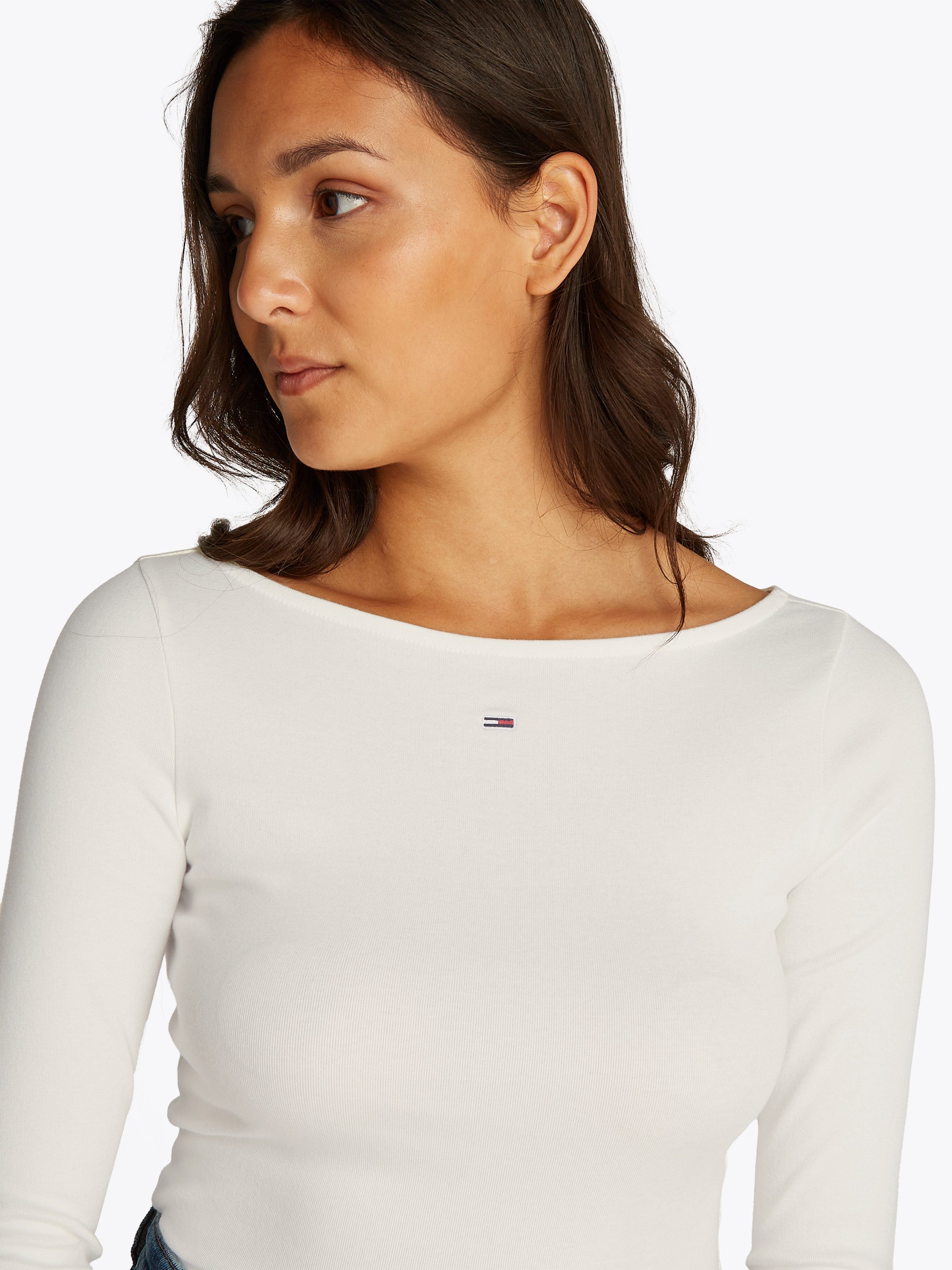 Tommy Jeans Langarmshirt TJW BOAT NECK günstig online kaufen