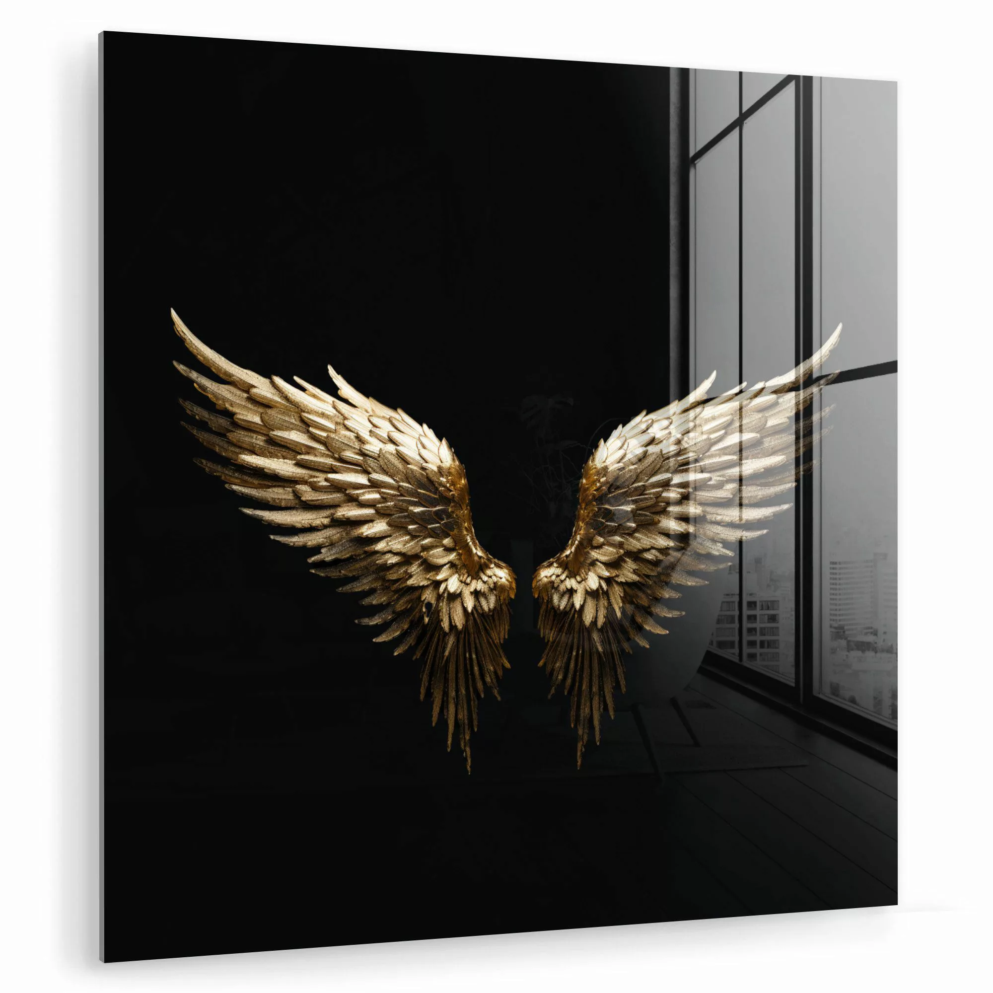 MuchoWow Acrylglasbild Flügel - Engel - günstig online kaufen