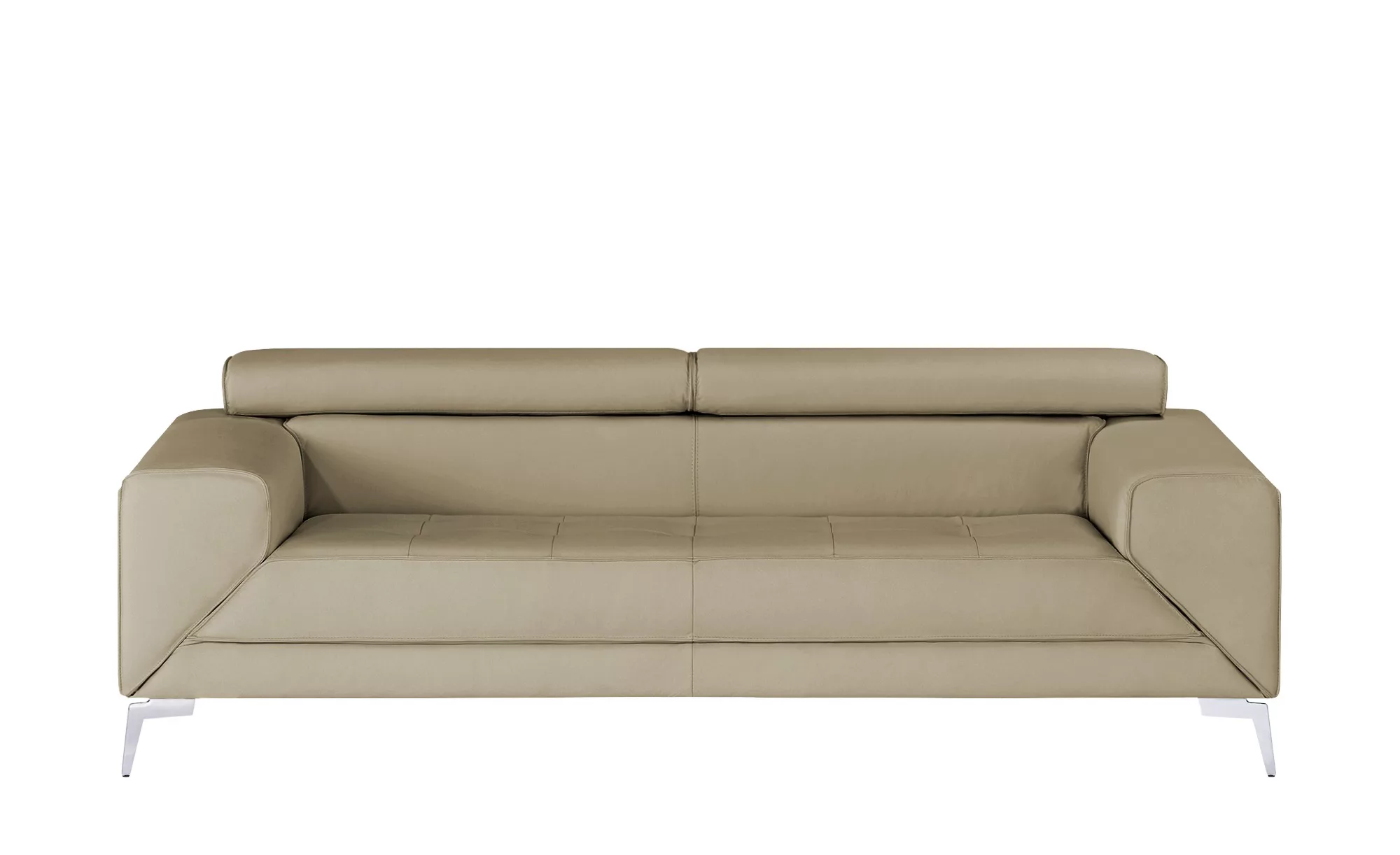 smart Sofa  Nena - beige - 222 cm - 72 cm - 100 cm - Polstermöbel > Sofas > günstig online kaufen