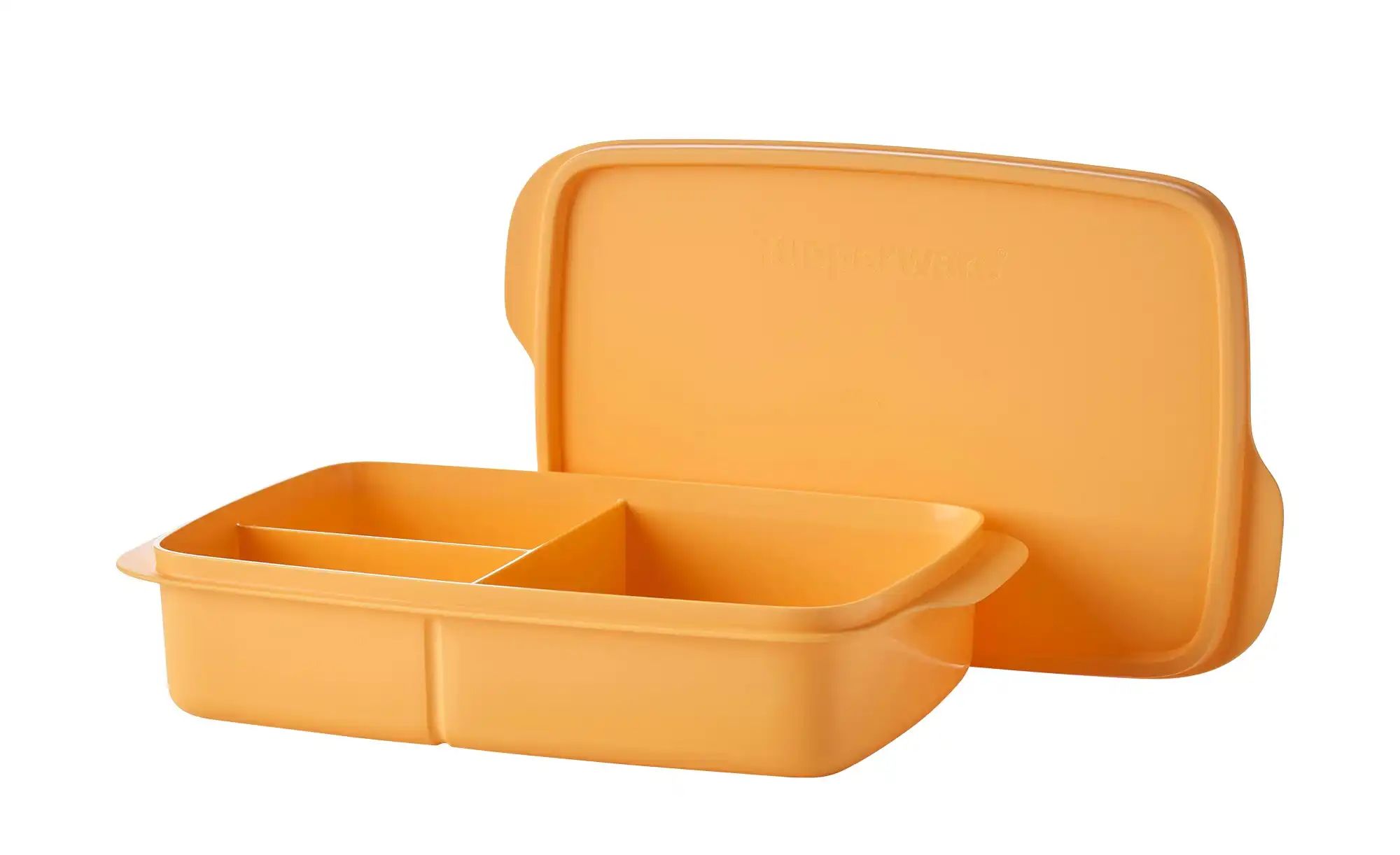 Tupperware Lunch Box ECO+ ¦ orange ¦ Kunststoff ¦ Maße (cm): B: 15,3 H: 25, günstig online kaufen