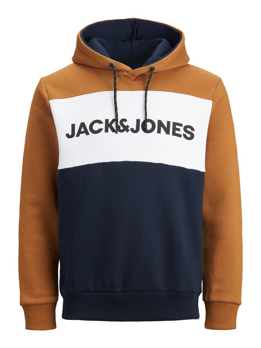 Jack & Jones Hoodie Warmer Logo Print Hoodie Sweater Pullover JJELOGO 4416 günstig online kaufen