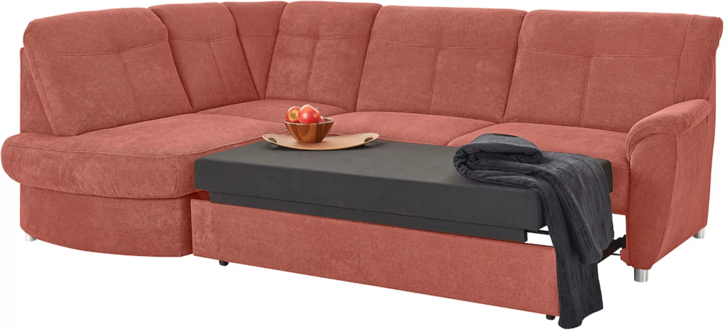 sit&more Ecksofa Sonoma L-Form, wahlweise mit Bettfunktion und Bettkasten günstig online kaufen