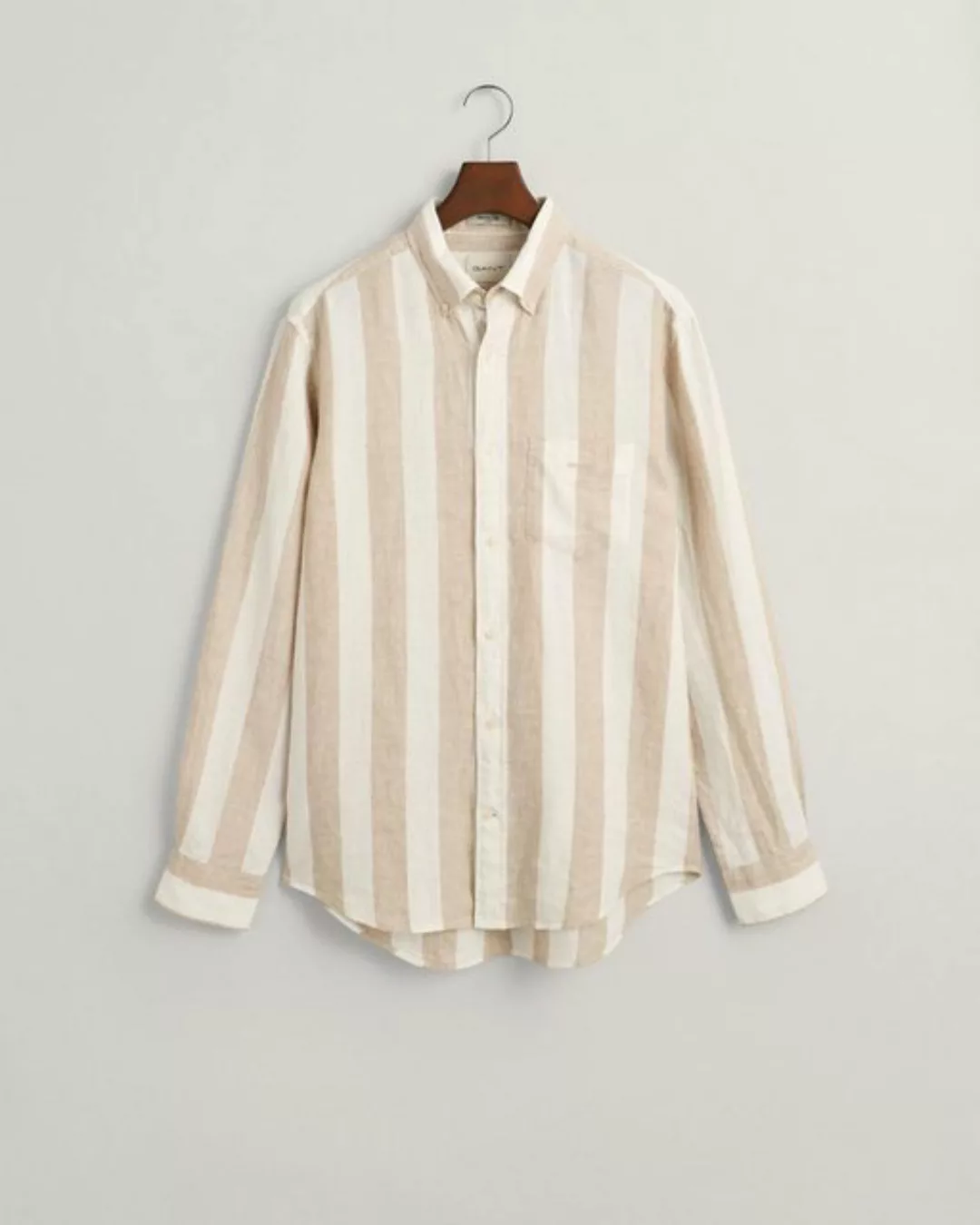 Gant Blusenshirt REG BOLD STRIPE LINEN SHIRT günstig online kaufen