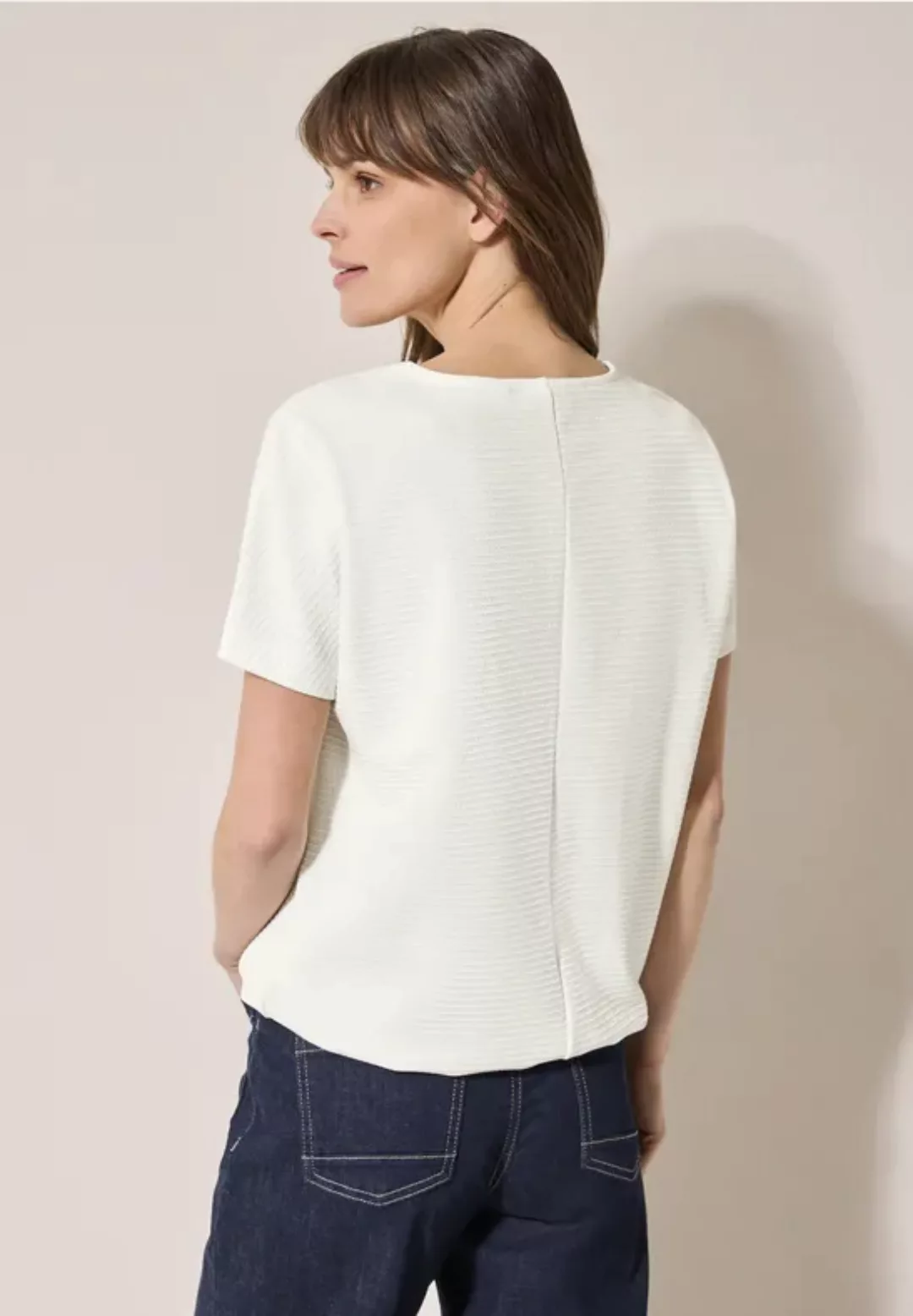 T-Shirt mit Struktur günstig online kaufen