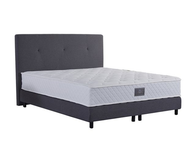 V6 Boxspringbett Modell 207 mit Taschenfederkernmatratze günstig online kaufen