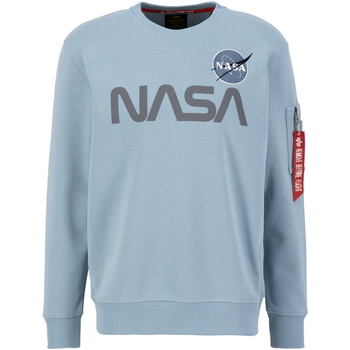 Alpha Industries  Sweatshirt NASA Reflective Sweatshirt - greyblue günstig online kaufen