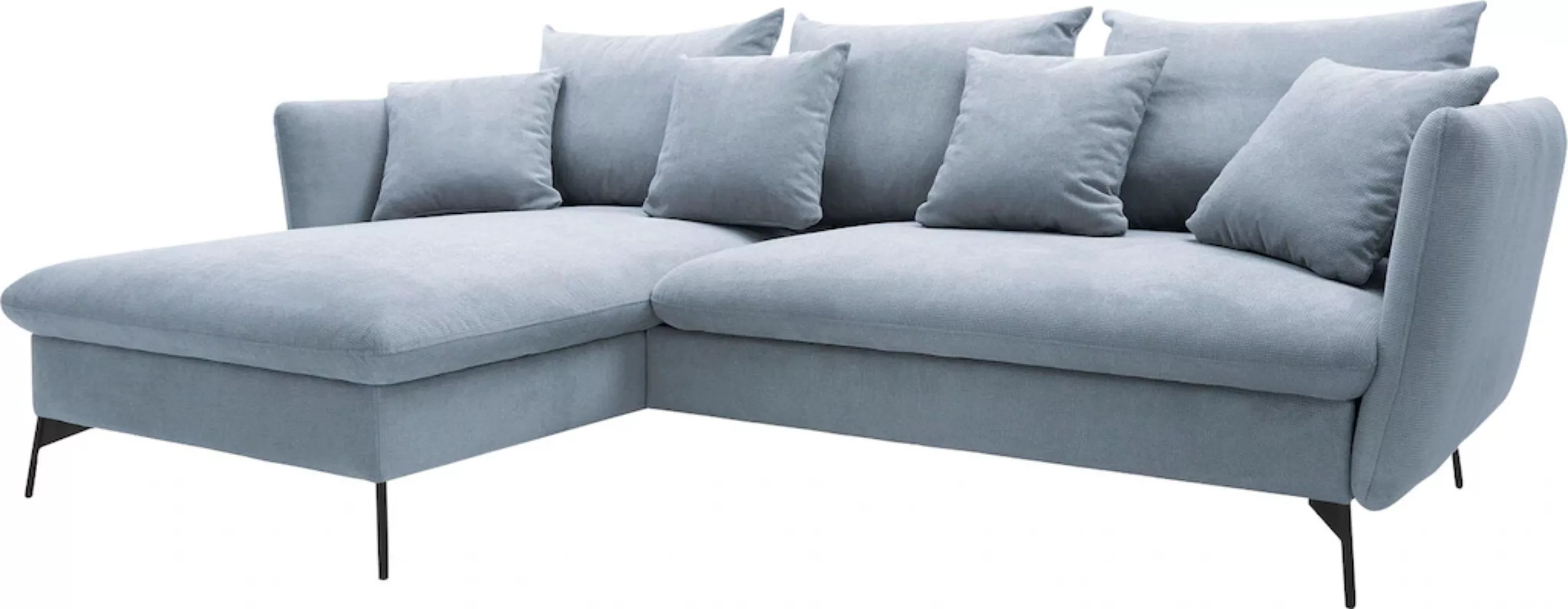 andas Ecksofa »LIVORNO,258 cm, L-Form,«, Schlaffunktion u. Bettkasten (139/ günstig online kaufen