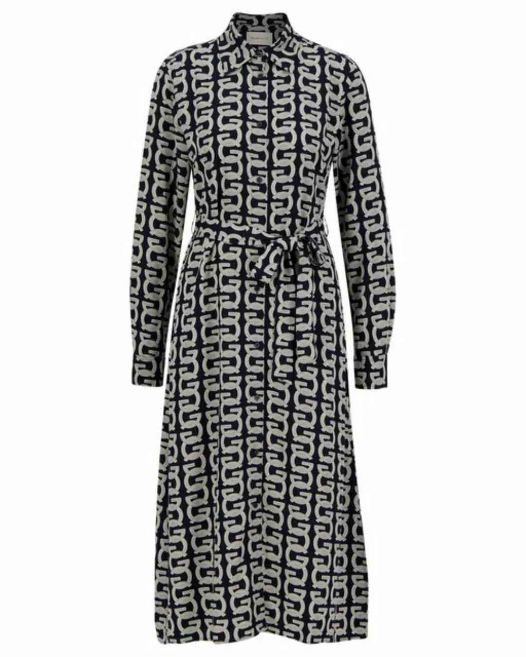 Gant Blusenkleid Damen Blusenkleid aus Viskose (1-tlg) günstig online kaufen