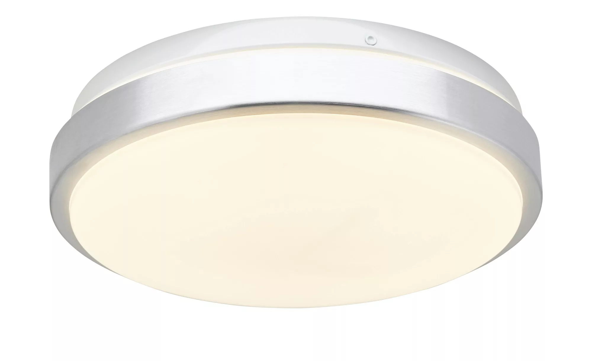 KHG LED-Deckenleuchte  1-flammig   ¦ silber ¦ Maße (cm): H: 8,5  Ø: 26 Lamp günstig online kaufen