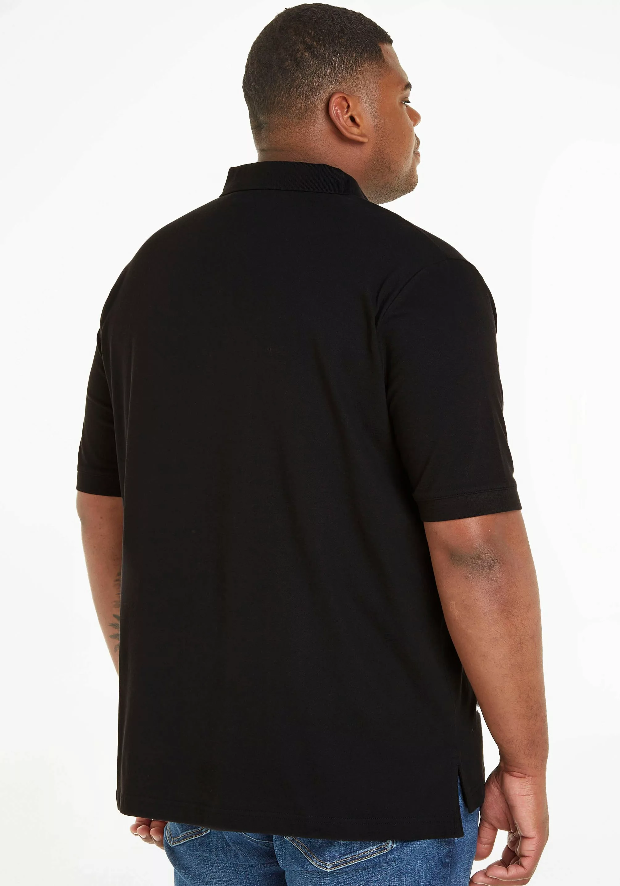 Calvin Klein Big&Tall Poloshirt BT-STRETCH PIQUE SLIM POLO in großen Größen günstig online kaufen