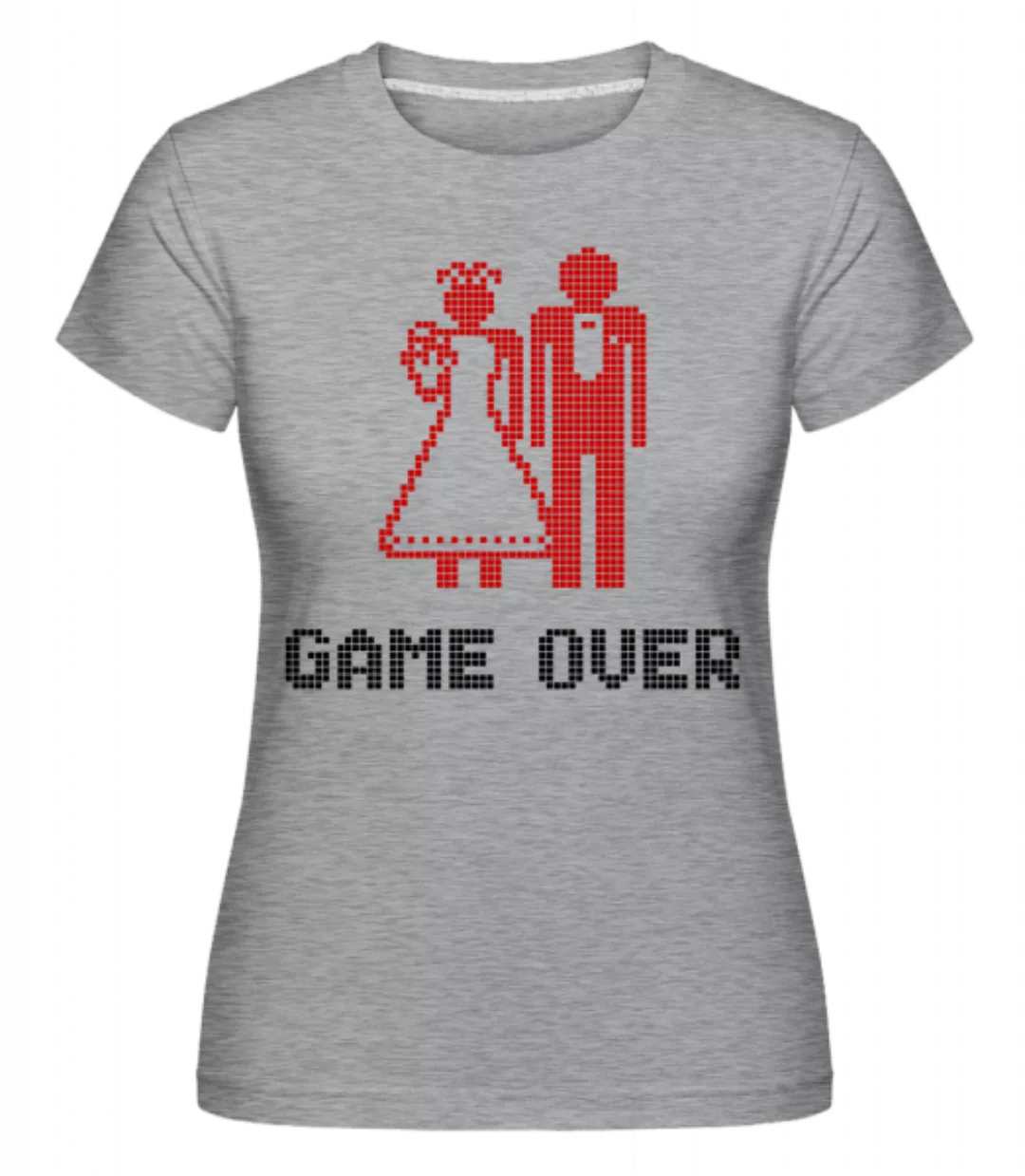 Game Over Sign Red · Shirtinator Frauen T-Shirt günstig online kaufen