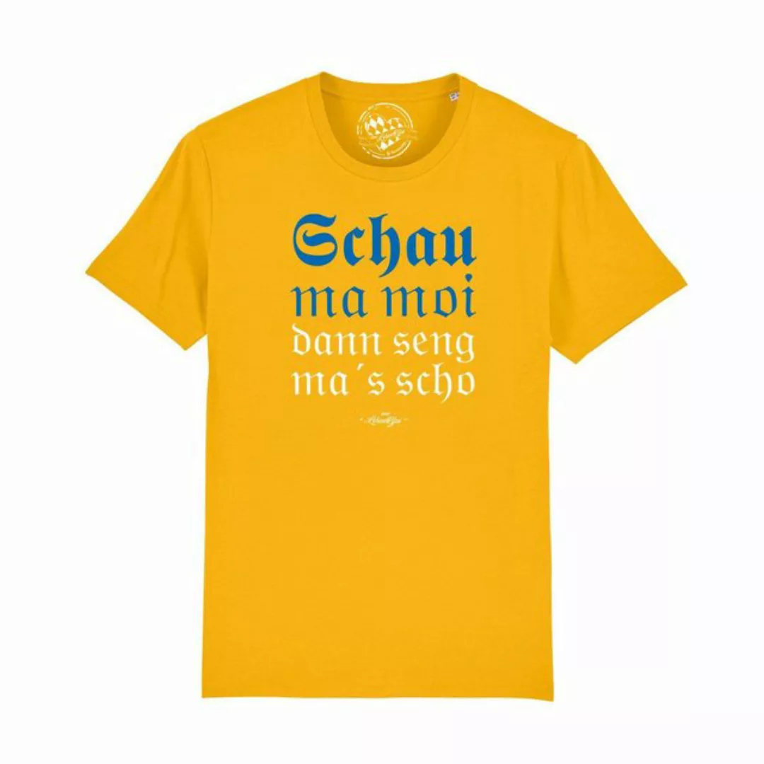 Bavariashop T-Shirt Herren T-Shirt "Schau ma moi günstig online kaufen