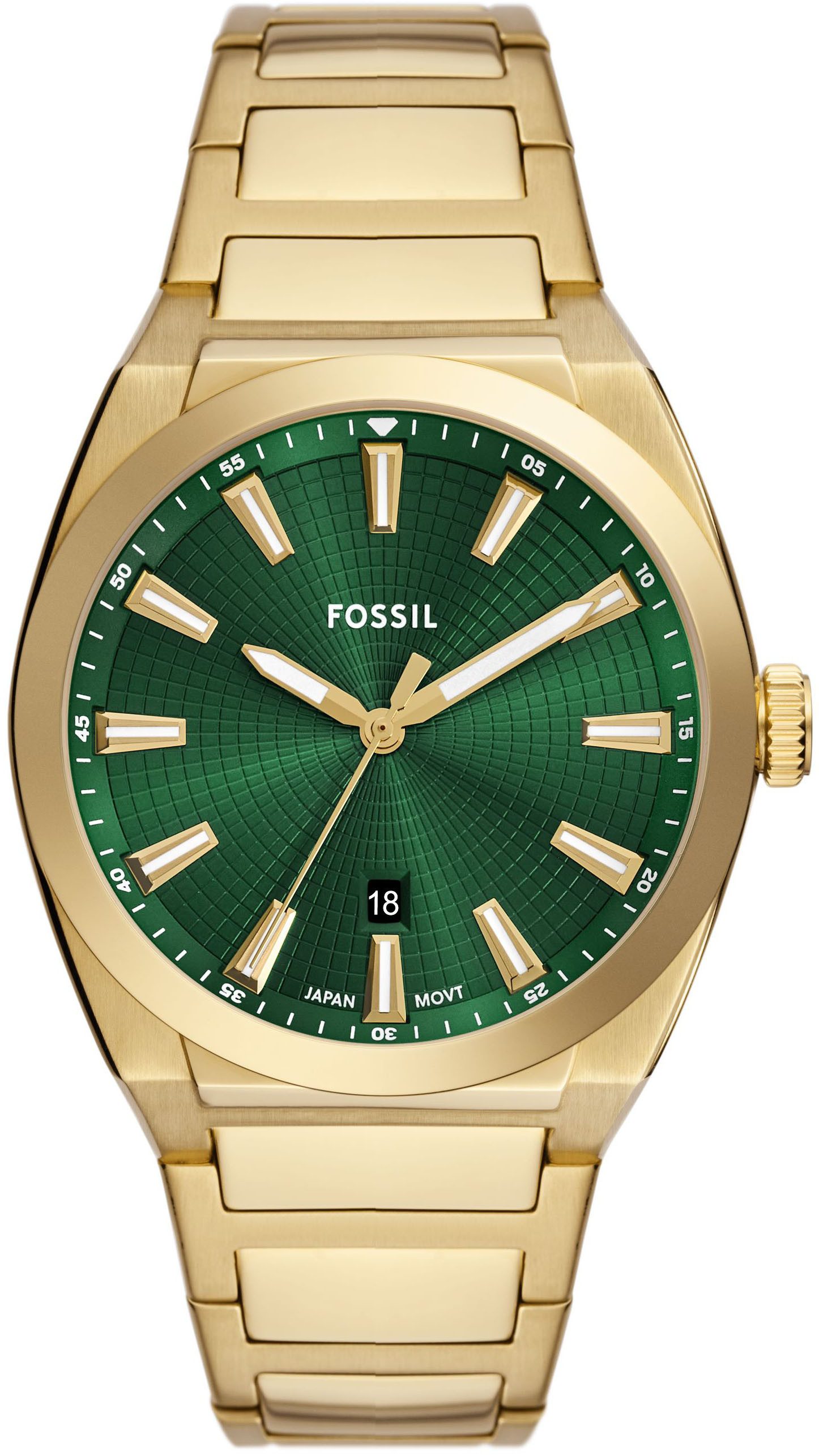 Fossil Quarzuhr EVERETT FS6090, Armbanduhr, Herrenuhr, günstig online kaufen