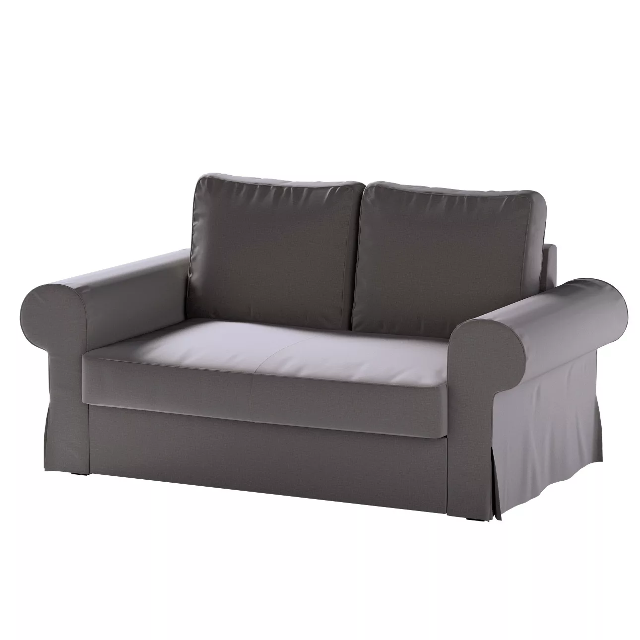 Bezug für Backabro 2-Sitzer Sofa ausklappbar, braun, Bezug für Backabro 2-S günstig online kaufen