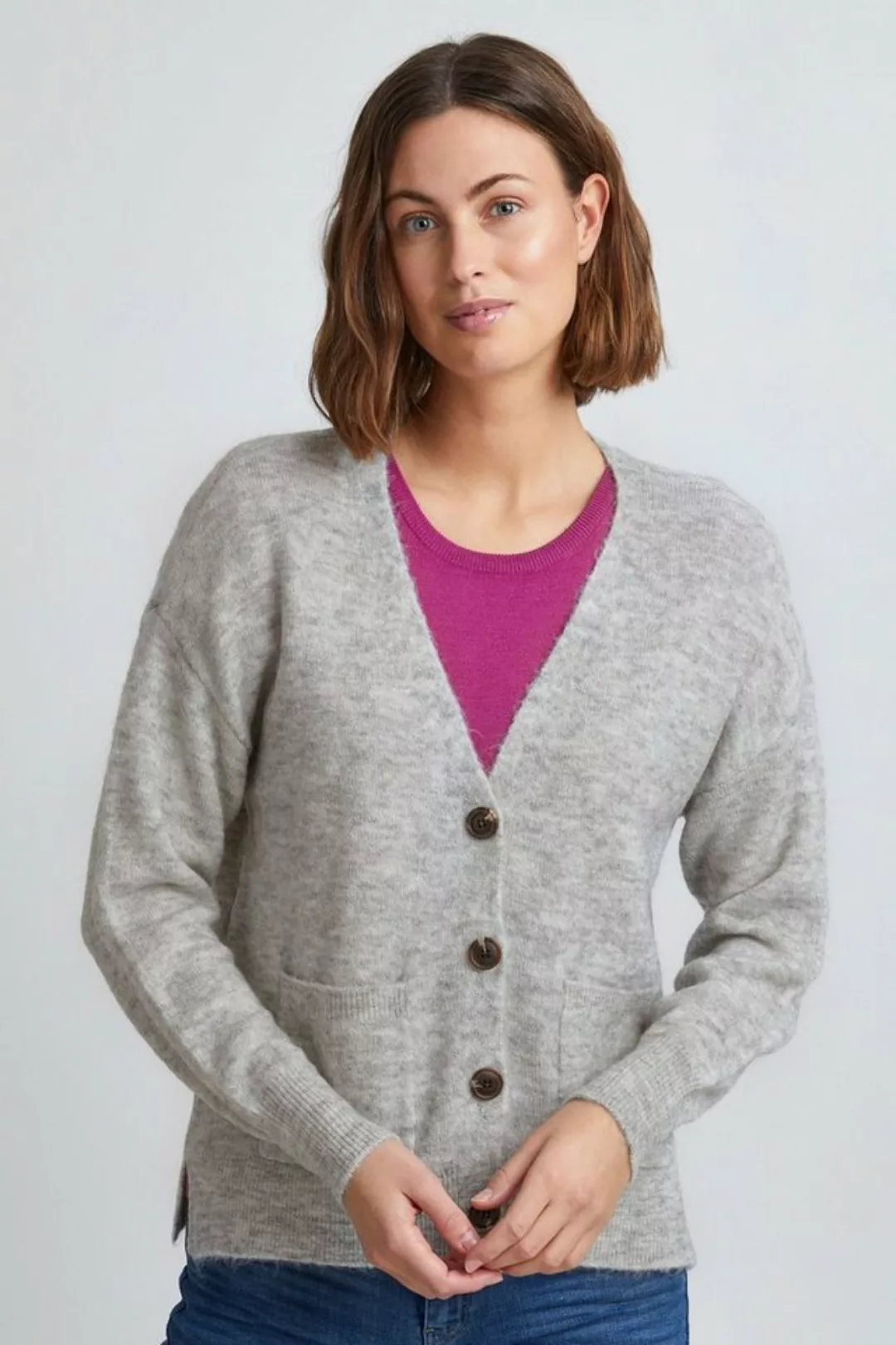 fransa Strickjacke "Fransa FREMDEBBI 2 Cardigan - 20610192" günstig online kaufen