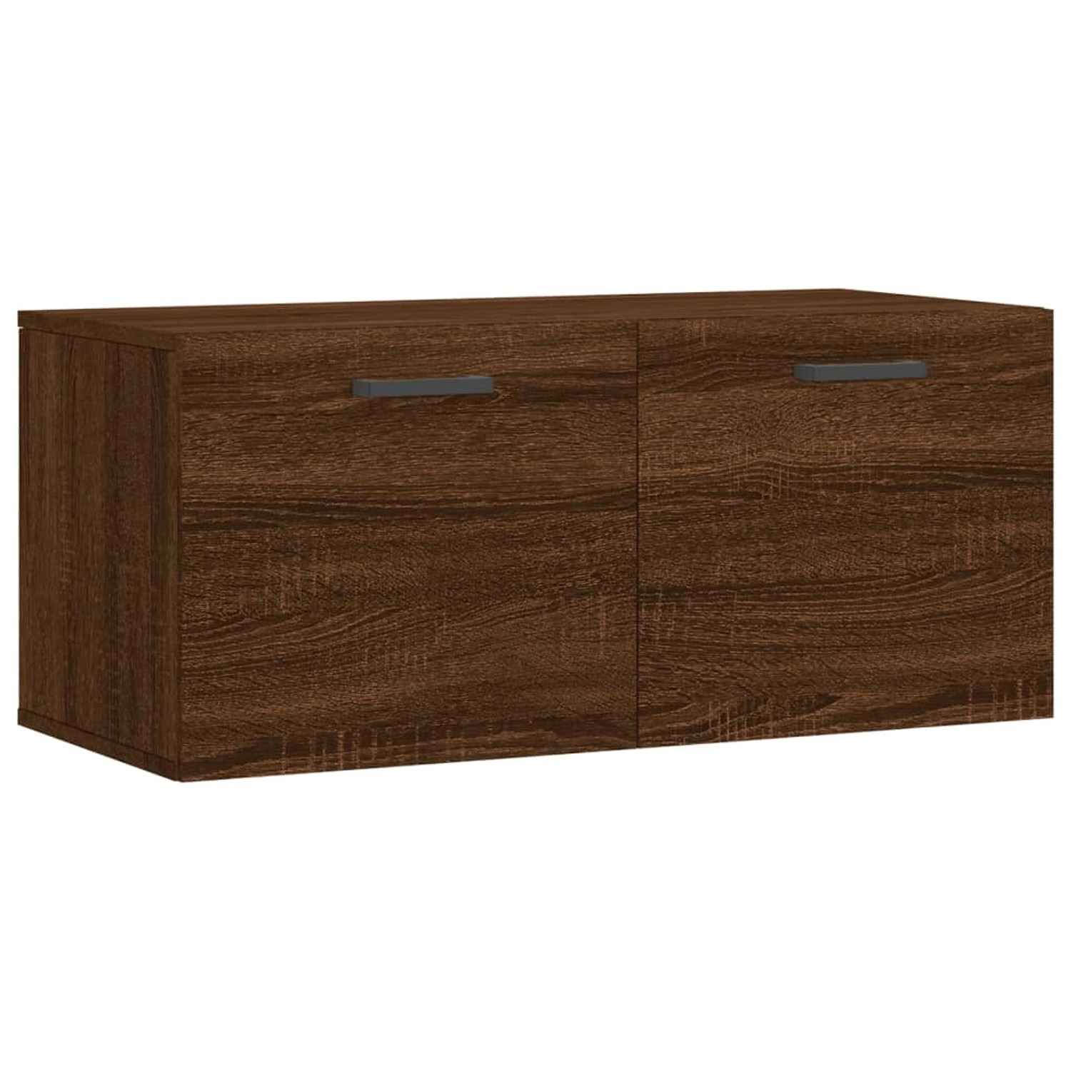 vidaXL Wandschrank Braun Eichen-Optik 80x36,5x35 cm Holzwerkstoff Modell 4 günstig online kaufen