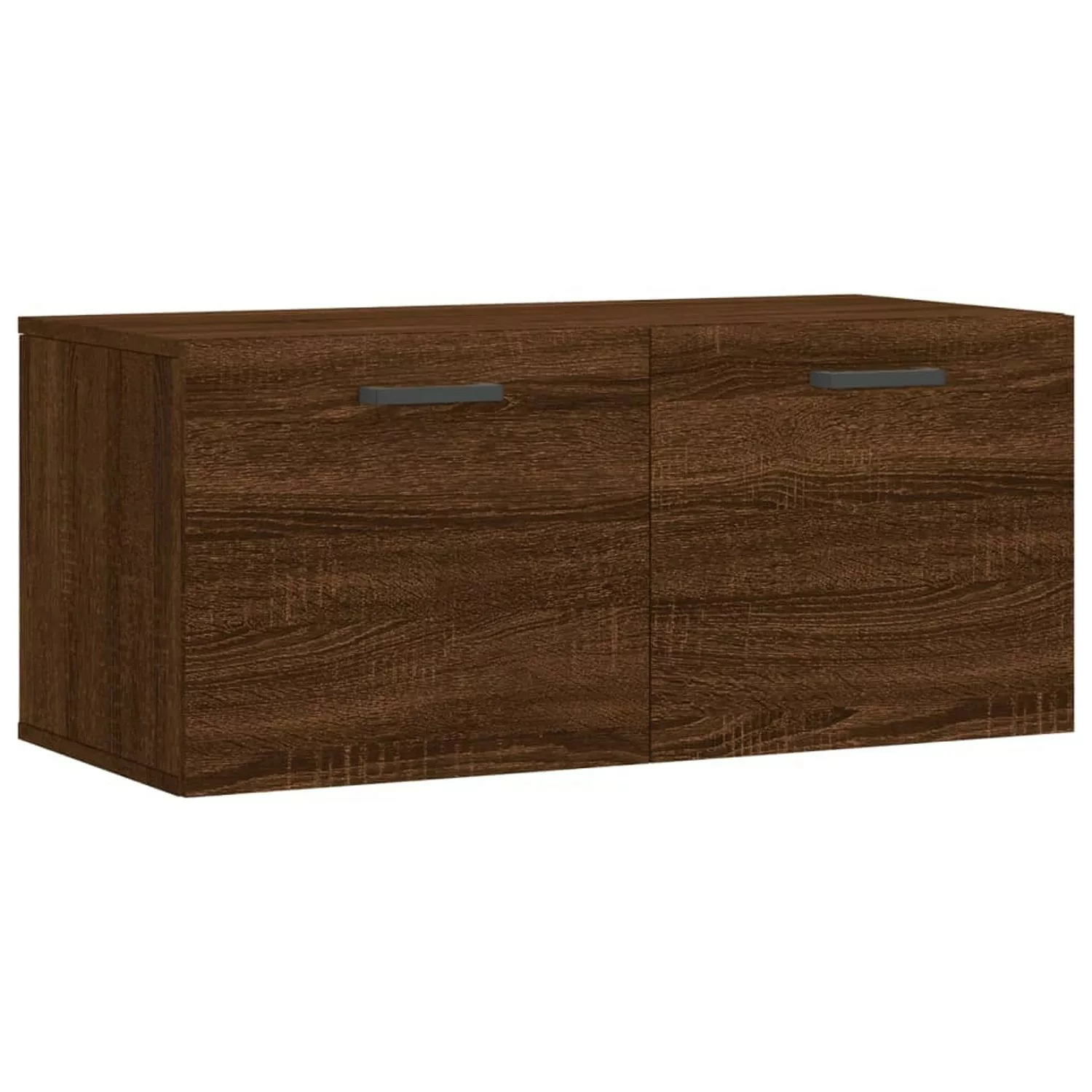 vidaXL Hängeschrank Wandschrank Braun Eichen-Optik 80x36,5x35 cm Holzwerkst günstig online kaufen