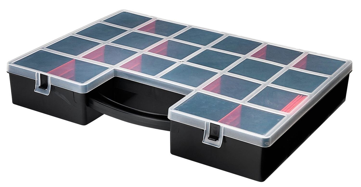PLAST1 Aufbewahrungsbox Organizer 22 Fächer Aufbewahrungbox günstig online kaufen