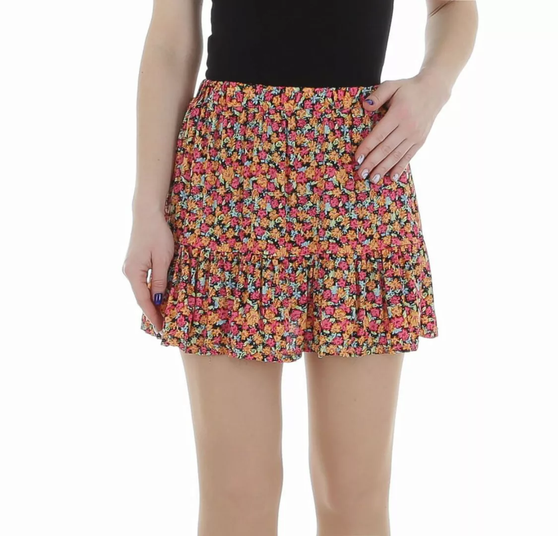 Ital-Design Minirock Damen Freizeit (85987220) Volants Ornamente Minirock i günstig online kaufen