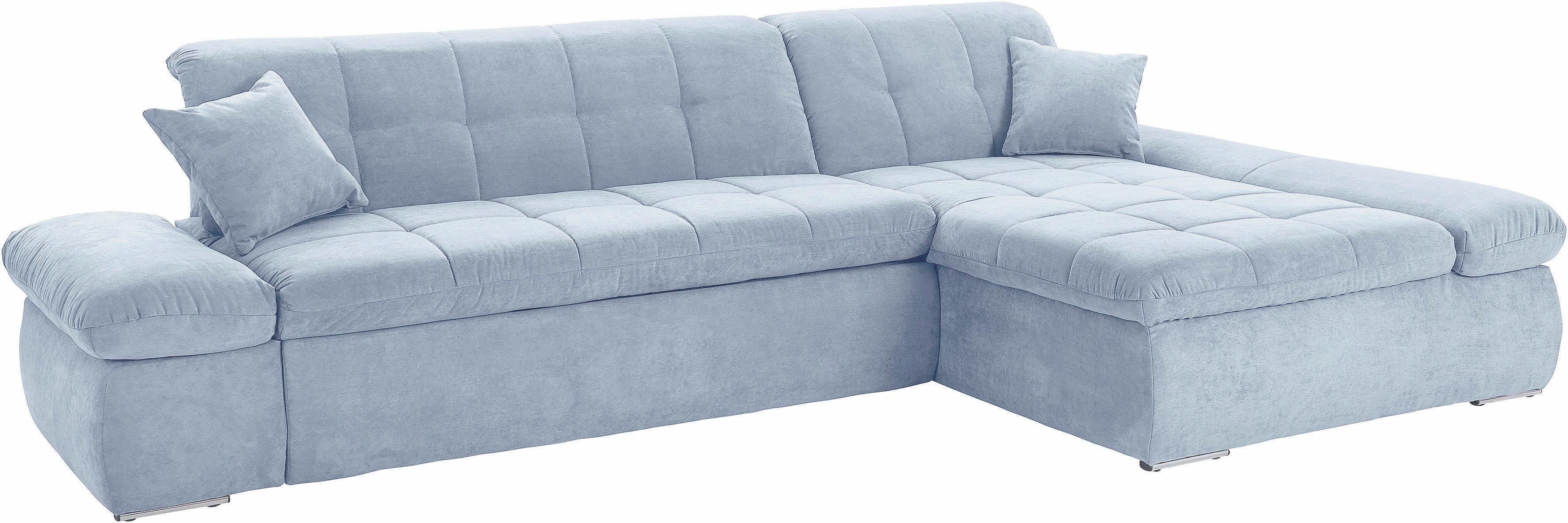 DOMO collection Ecksofa "NMoric XXL, B/T/H: 300/172/80cm, Revamierenabschlu günstig online kaufen