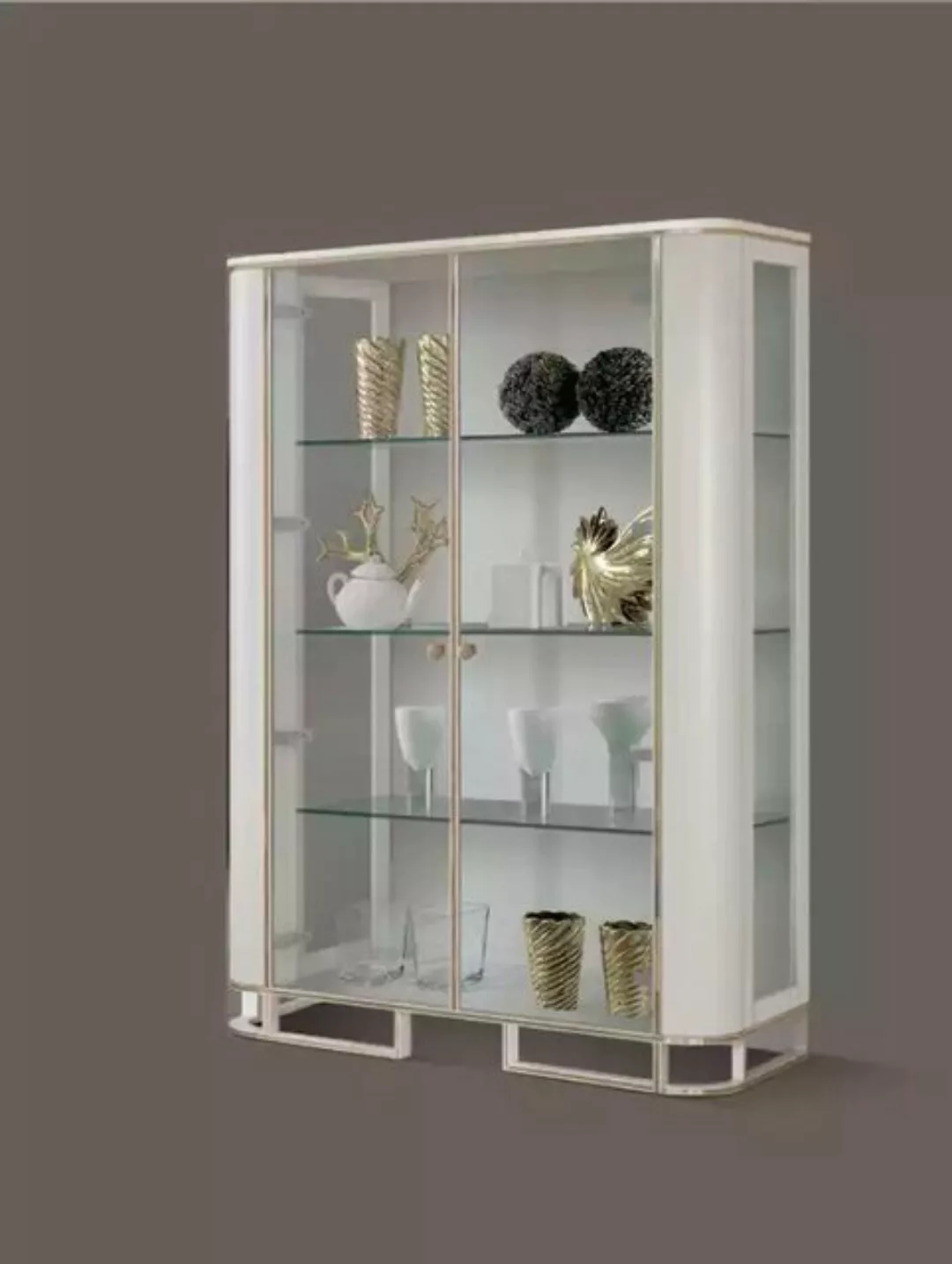 JVmoebel Vitrine Vitrine Schöne aus Holz und Glas wohnzimmer neu Modern Lux günstig online kaufen