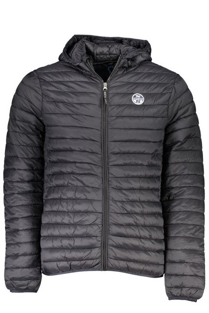 North Sails Outdoorjacke Schwarze Herrenjacke mit Kapuze - Praktisch & Stil günstig online kaufen