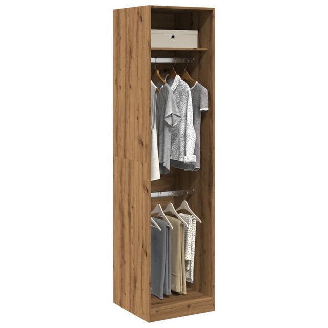 vidaXL Kleiderschrank Kleiderschrank Artisan-Eiche 50x50x200 cm Spanplatte günstig online kaufen