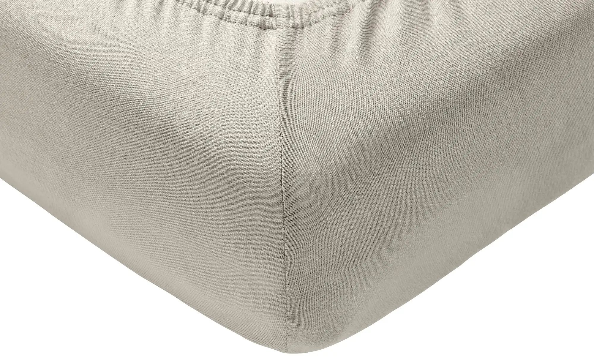 JOOP! Mako-Jersey-Spannbetttuch  JOOP!  ¦ grau ¦ Maße (cm): B: 140 Bettware günstig online kaufen