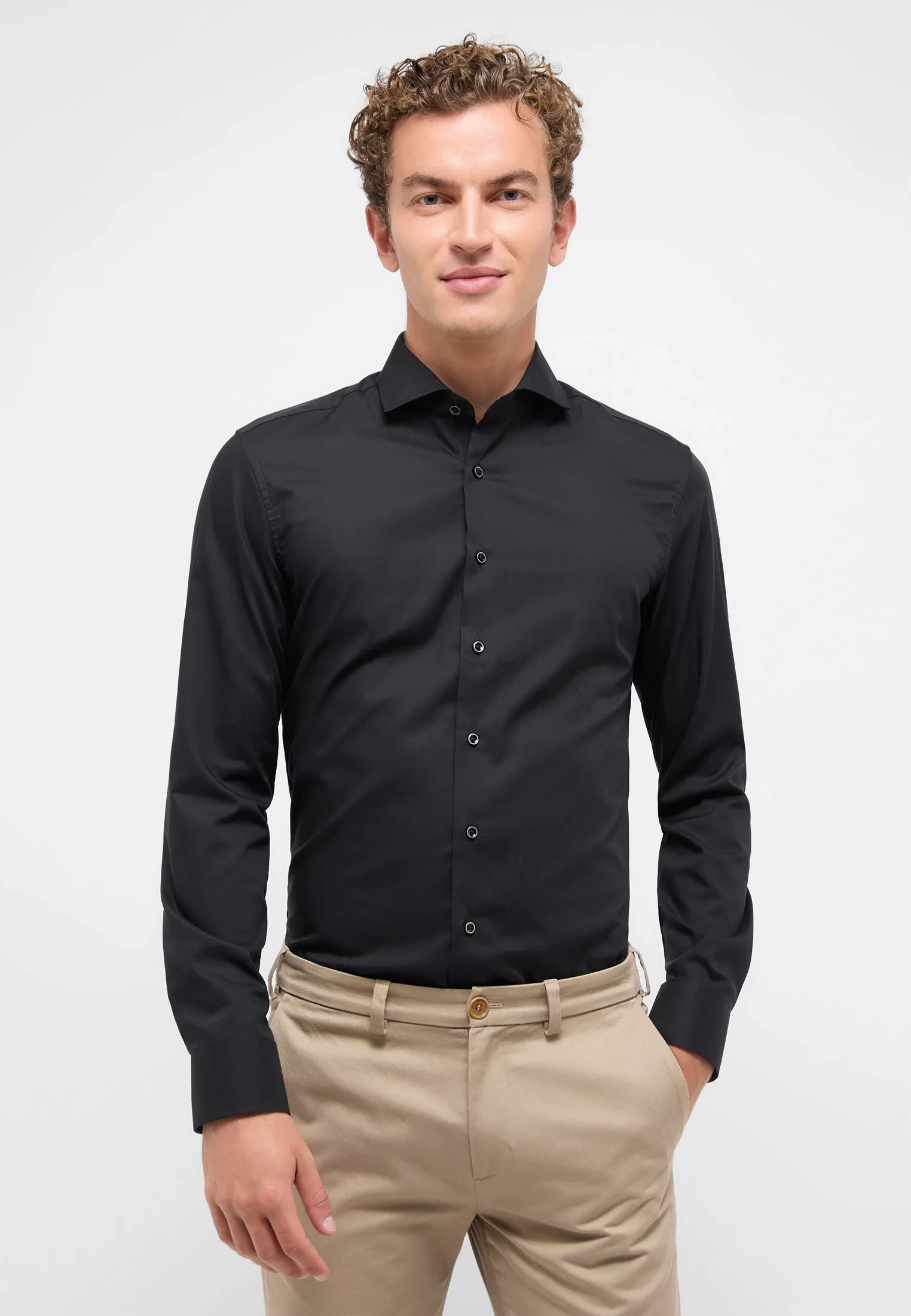 Eterna Langarmhemd "SLIM FIT" günstig online kaufen