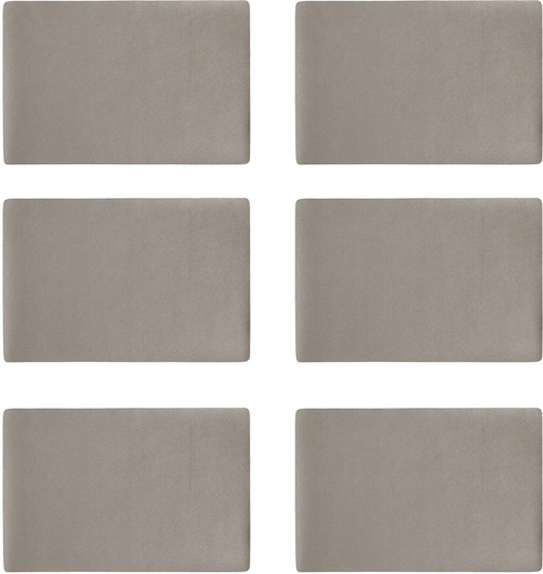 Zeller Present Platzset, (Set, 6 St.), Kunstleder, metallic, 30x45 cm günstig online kaufen