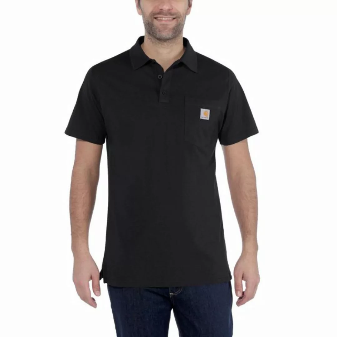 Carhartt Poloshirt Carhartt Herren Poloshirt Force Cotton Delmont Pocket günstig online kaufen